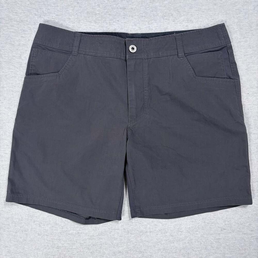 Kuhl Hiking Shorts Size 38 Gray Nylon Blend Stretch Outdoor